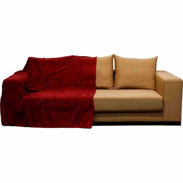 Плед мікрофібра Underprice Вино 160x200 см