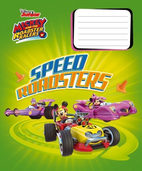 Тетрадь школьная Mickey Mouse 12 листов в линию Мицар+