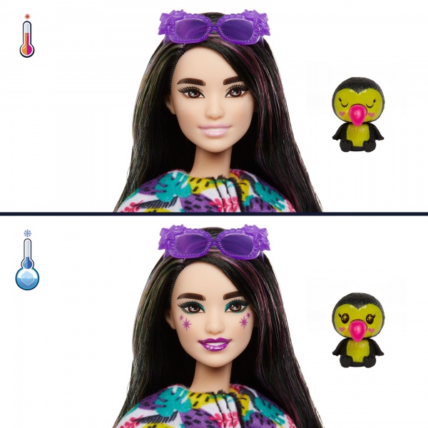 Кукла Barbie Cutie Reveal Друзья из джунглей Тукан HKR00