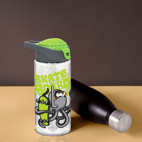 Пляшка для води Juno 500 мл GT-G-912089 сіра Gusto