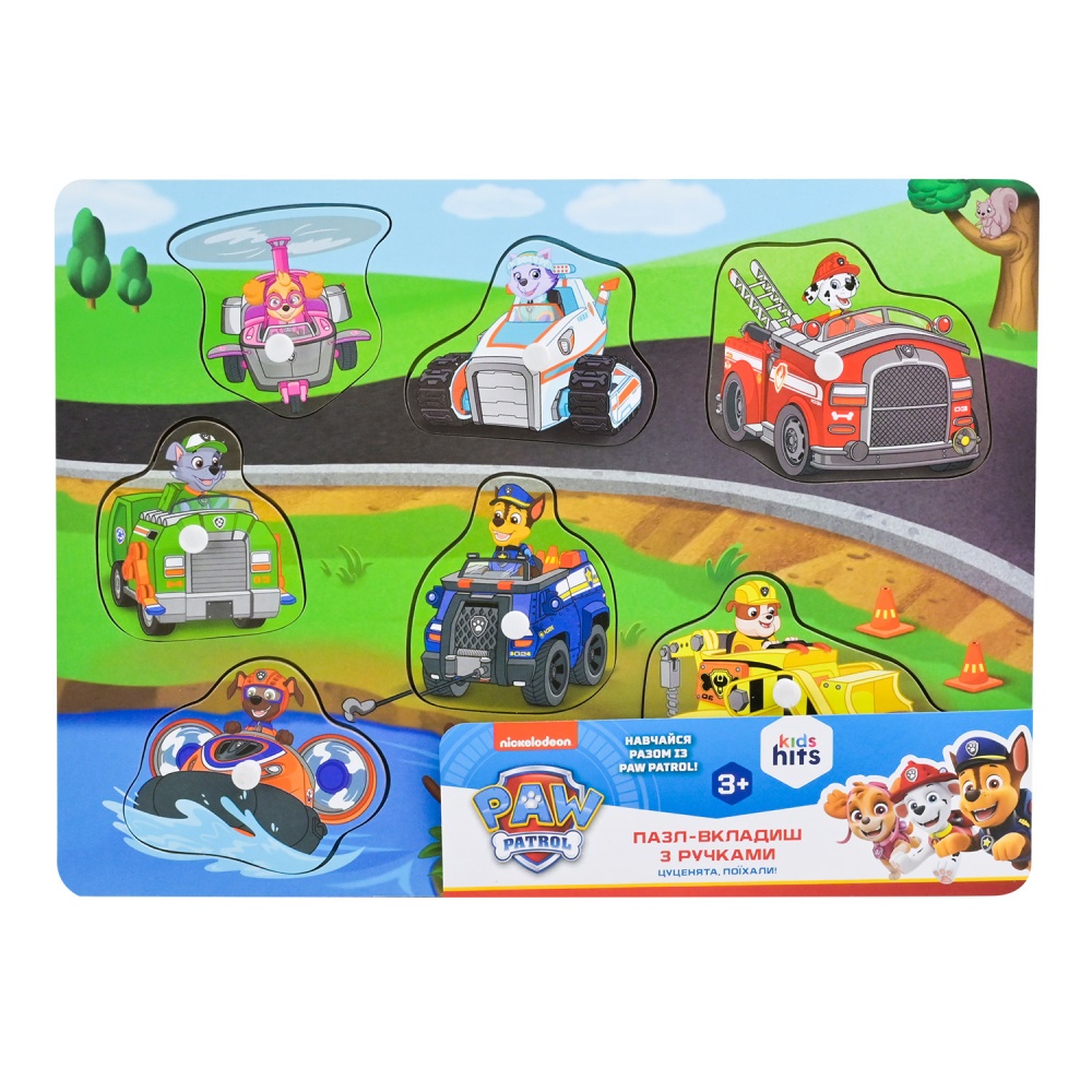 Пазл-вкладыш Shantou Paw Patrol KH20/058