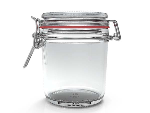 Банка із застібкою 530 мл 