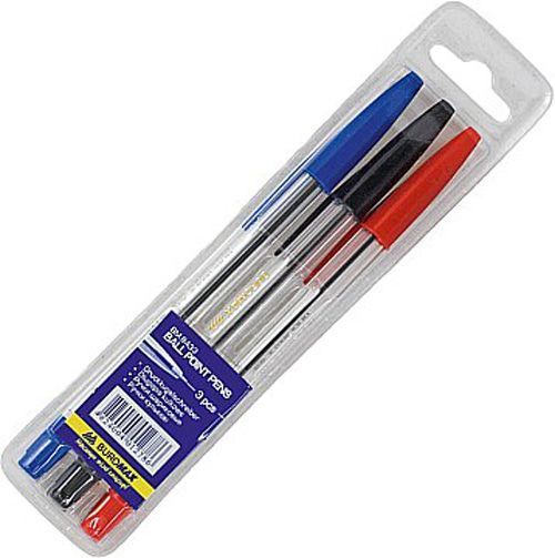 Набор ручек шариковых Buromax тип Корвина 3 шт. 