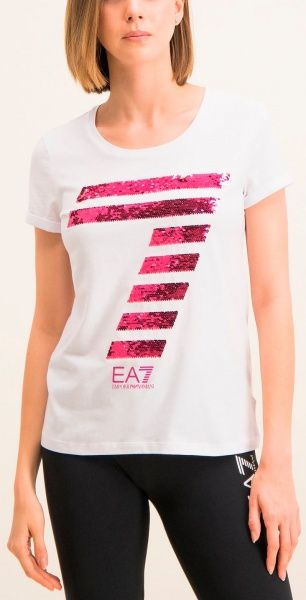 Футболка EA7 T-short 3HTT41-TJ12Z-1100 L білий