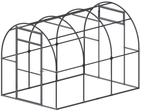 Каркас теплицы оцинкованный 8х3х2,1 м
