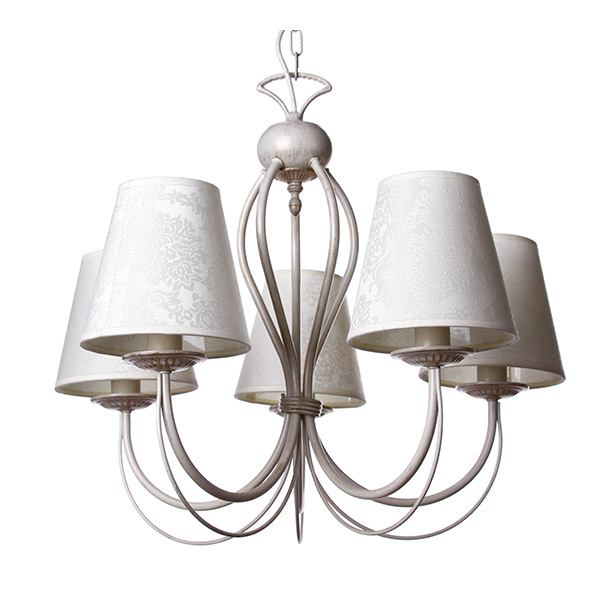 Люстра подвесная ALFA IRMA 5x40 Вт E14 бежевый 20915 