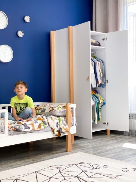 Шкаф Veres Монако 960 бело-буковый 39.6.2.15