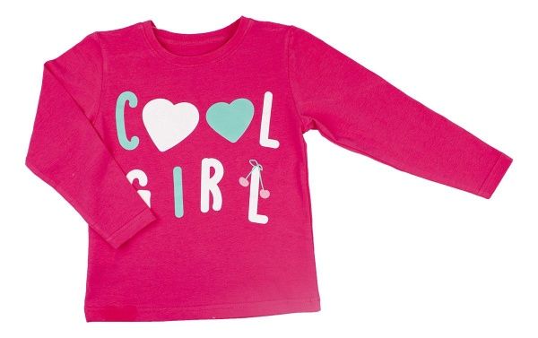 Реглан для дівчинки Luna Kids р.104 фуксія 