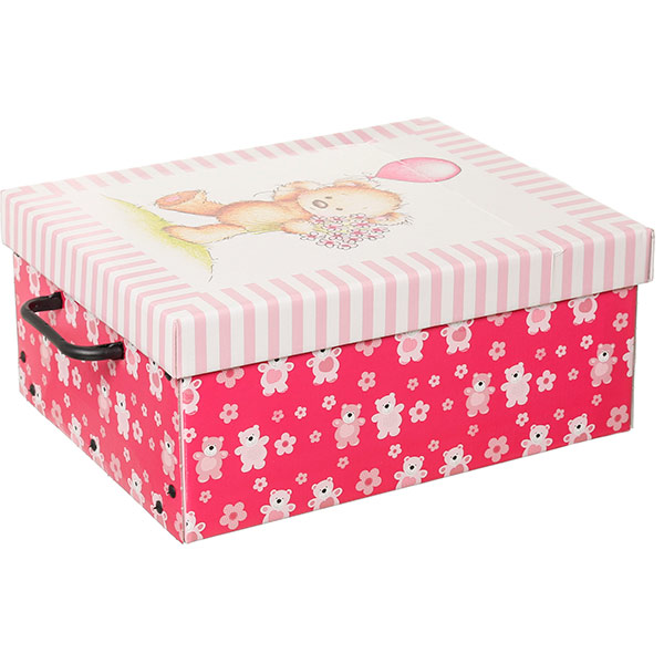 Ящик для вещей Orsacchiotto Rosa Mini 33х25х16 см