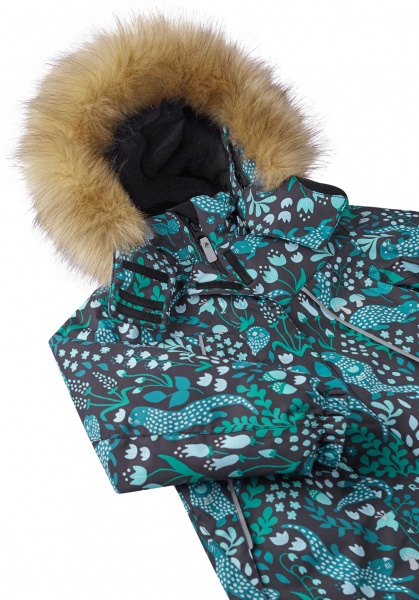 Куртка для дівчинки Reima р.104 чорний 521642 