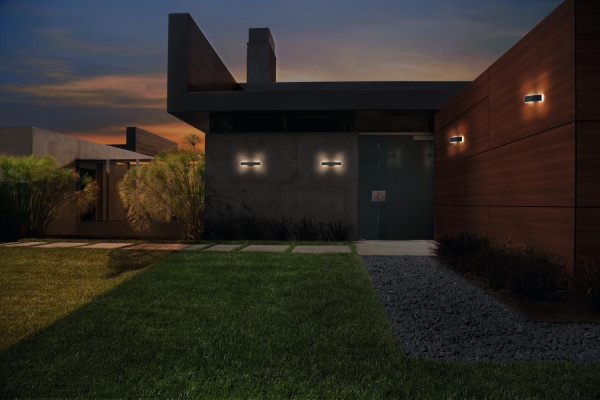 Підсвітка для сходів та фасаду Ledvance Endura 1x7 Вт темно-сірий BOW WALL 7W DG 