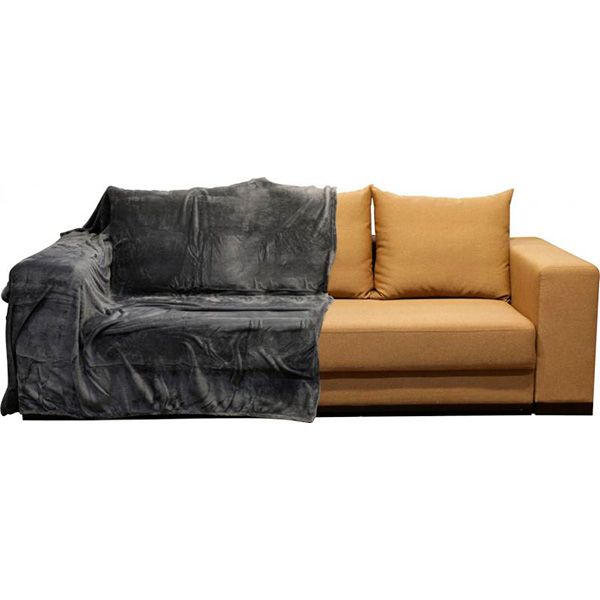 Плед La Nuit Basic dark grey 200x220 см