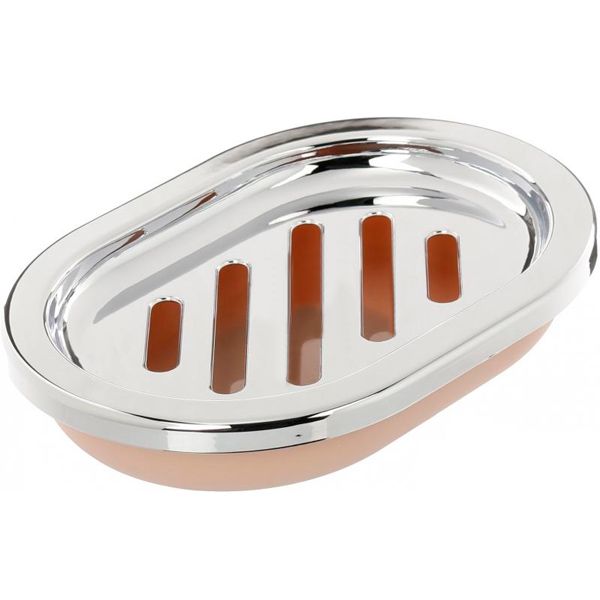 Мыльница Luna Croma коричневая