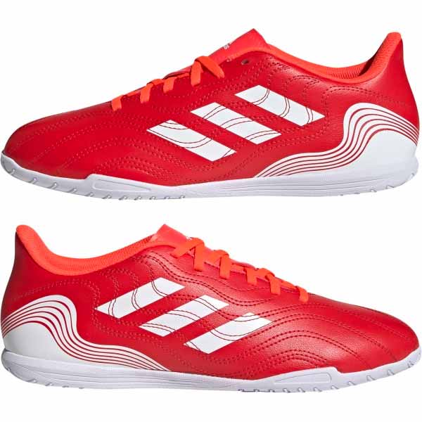 Футзальная обувь Adidas COPA SENSE.4 IN FY6181 р.UK 10,5 красно-белый