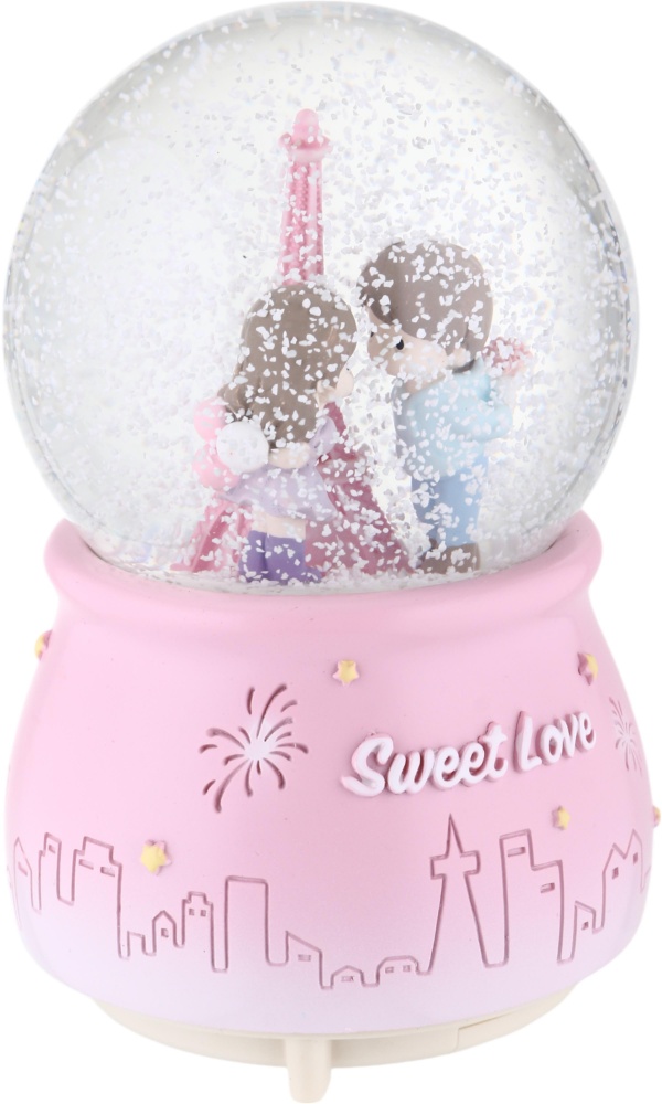 Куля сніжна JM2302C Sweet Love Paris в асортименті