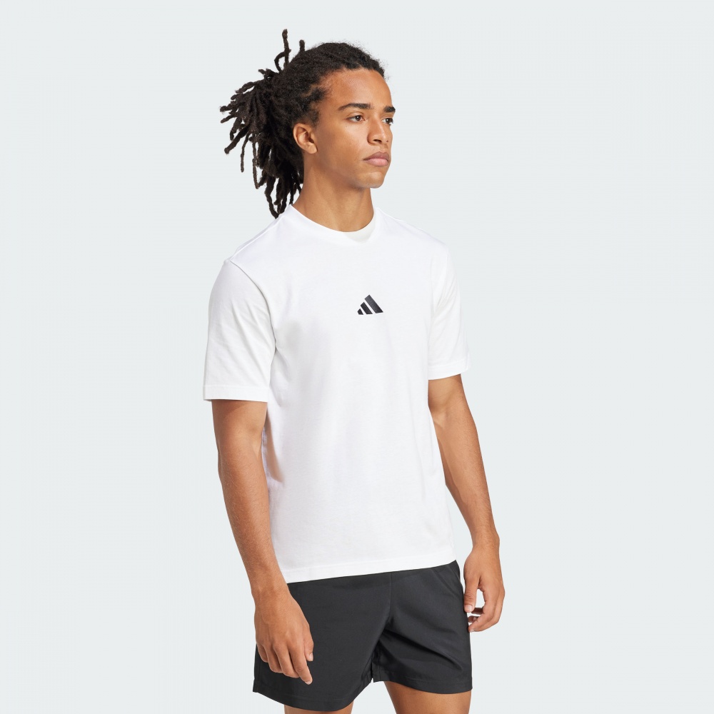 Футболка Adidas M SL SJ T JF1092 р.2XL білий