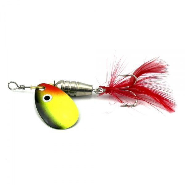 Блешня 6 г обертова Bumblebee SP022 6 см жовтий