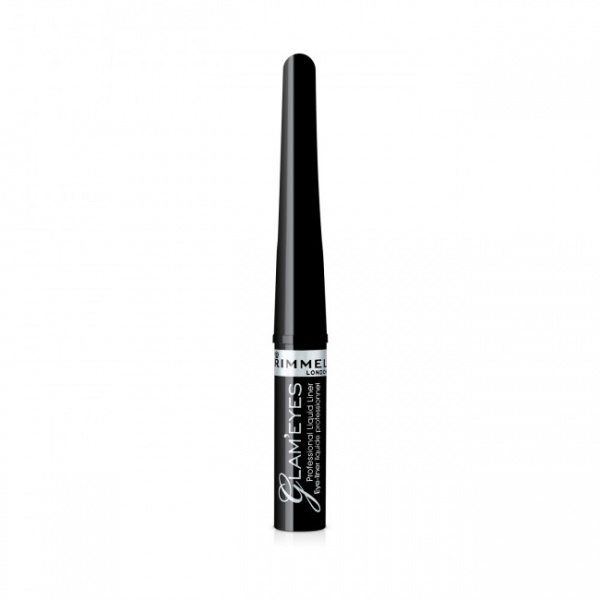 Подводка для глаз Rimmel London Glam’Eyes Professional Liquid Liner Black Glamour 3,5 мл