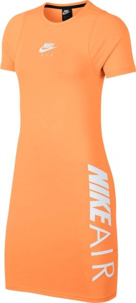 Платье Nike W NSW AIR DRESS AR3288-882 р. XS оранжевый