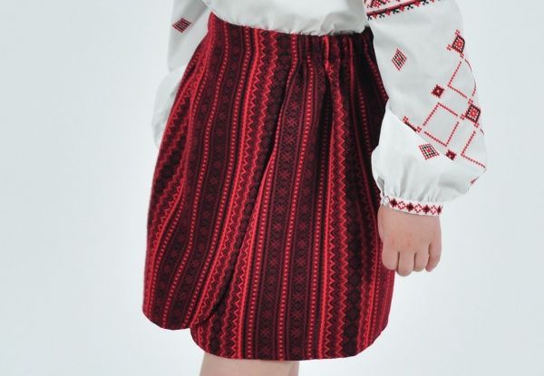 Спідниця-плахта Гармонiя р.122 червоний 33431 