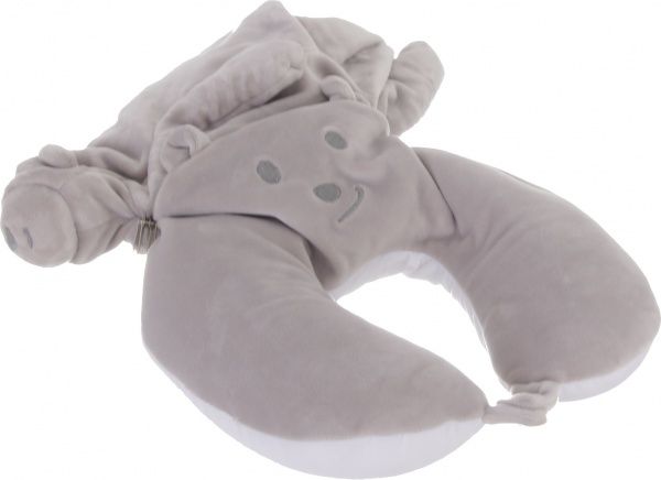 Подушка дорожная Медвежонок серый Home Line