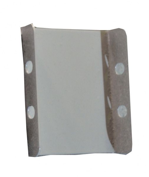 Кутник прямий сіро-білий