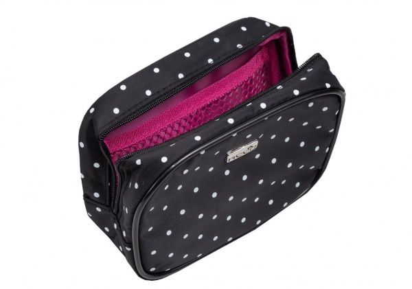 Косметичка REED Pink Surprise 7624 14x6x10.5 см чорний із білим 