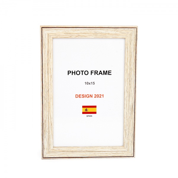 Рамка для фото 1 фото 10x15 см дерево світле 