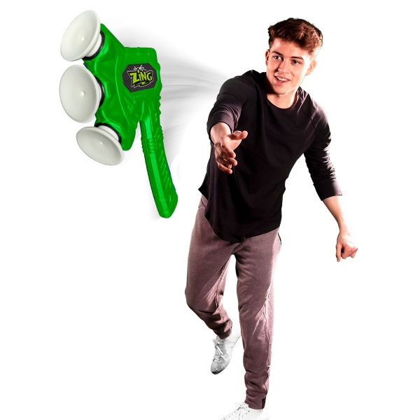 Іграшка Zing Топорик Air Storm_Zax зелений ZG508G