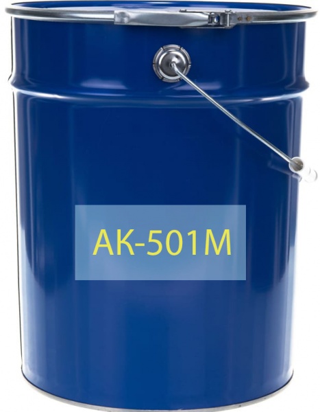 Фарба UniSil для дорожньої розмітки АК-501М білий напівглянець 30кг