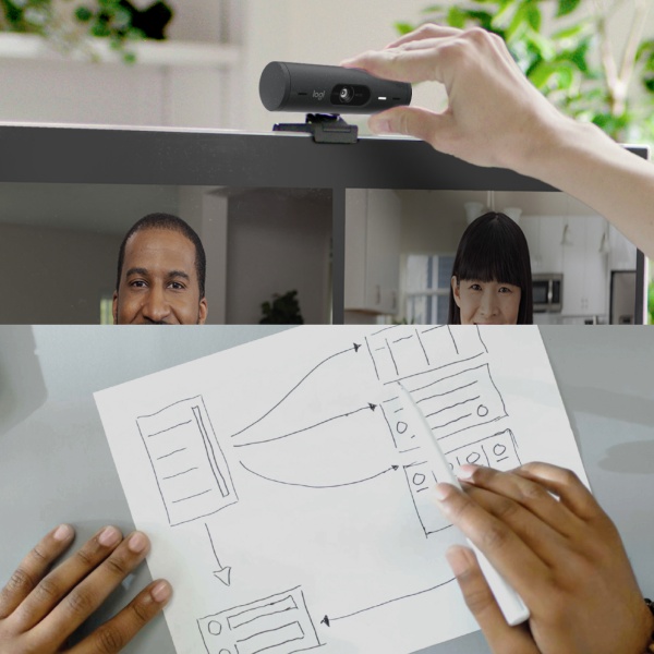 Веб-камера Logitech Brio 500 – Graphite