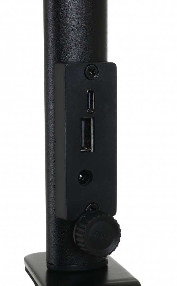 Настольная лампа Luna 14 Вт черный LML-5511CCT-S