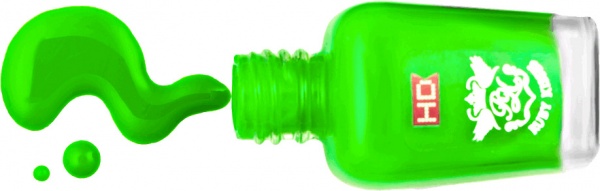 Лак для ногтей Kiss HD Mini №04 освежающий лайм 8 мл 