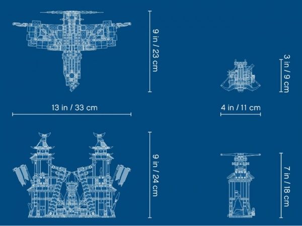 Конструктор LEGO Ninjago Замок императора-отшельника 70678