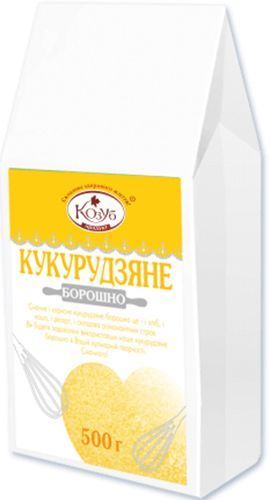 Мука ТМ Козуб Продукт кукурузная 500г 4820094533101