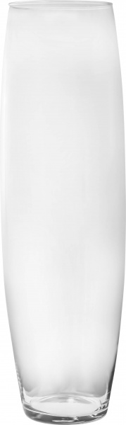 Ваза скляна прозора Dahlia 60х19 см Crystal
