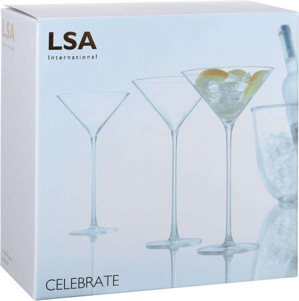 Набор бокалов для мартини Celebrate 225 мл 2 шт. LSA