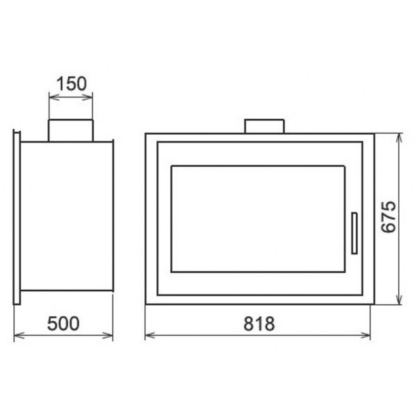 Топка для камина Thorma Landscape