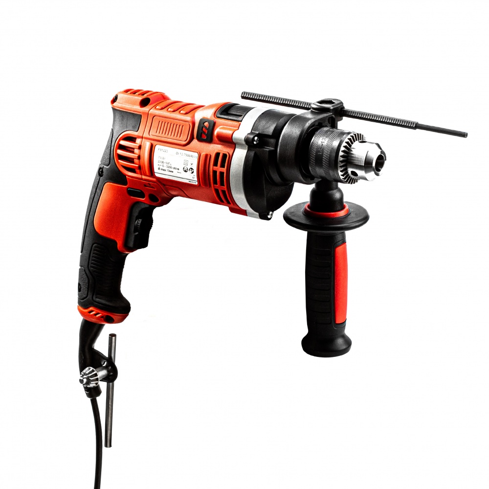 Дрель ударная GTM 750ER (M) DI-13