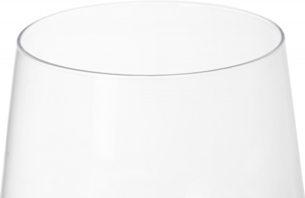 Ваза стеклянная 18,5 см прозрачный 