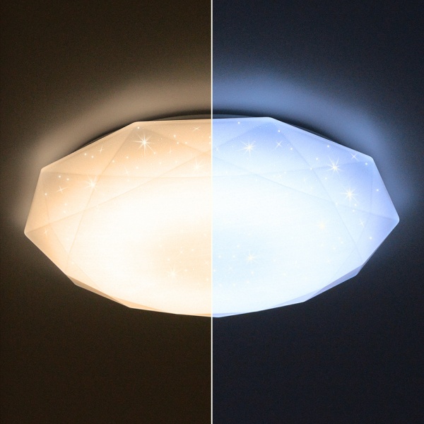 Світильник світлодіодний Luminaria 60 Вт білий 3000 - 6500 К ALMAZ 60W RGB 