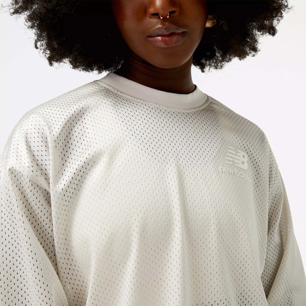 Світшот New Balance ATHLETICS PEARL MESH WT31552MBM р. L бежевий