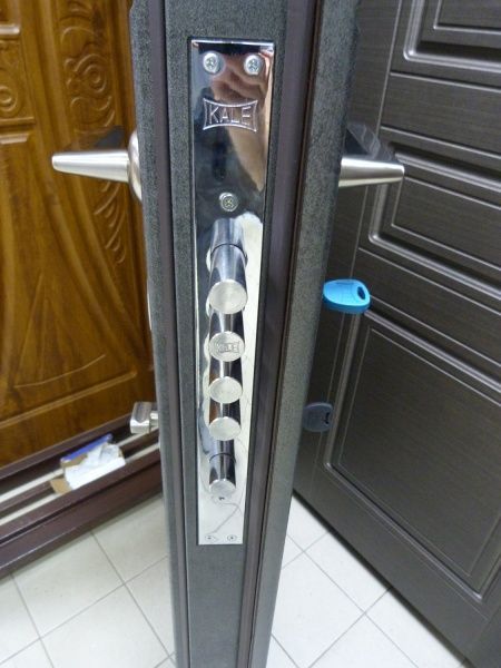 Двері вхідні Булат Максимум 158 бетон темний 2050x850мм праві