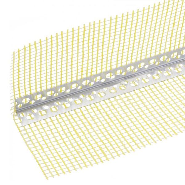 Угол алюминиевый с сеткой 10х10 3 м