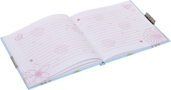 Блокнот на замочку 135x135 мм