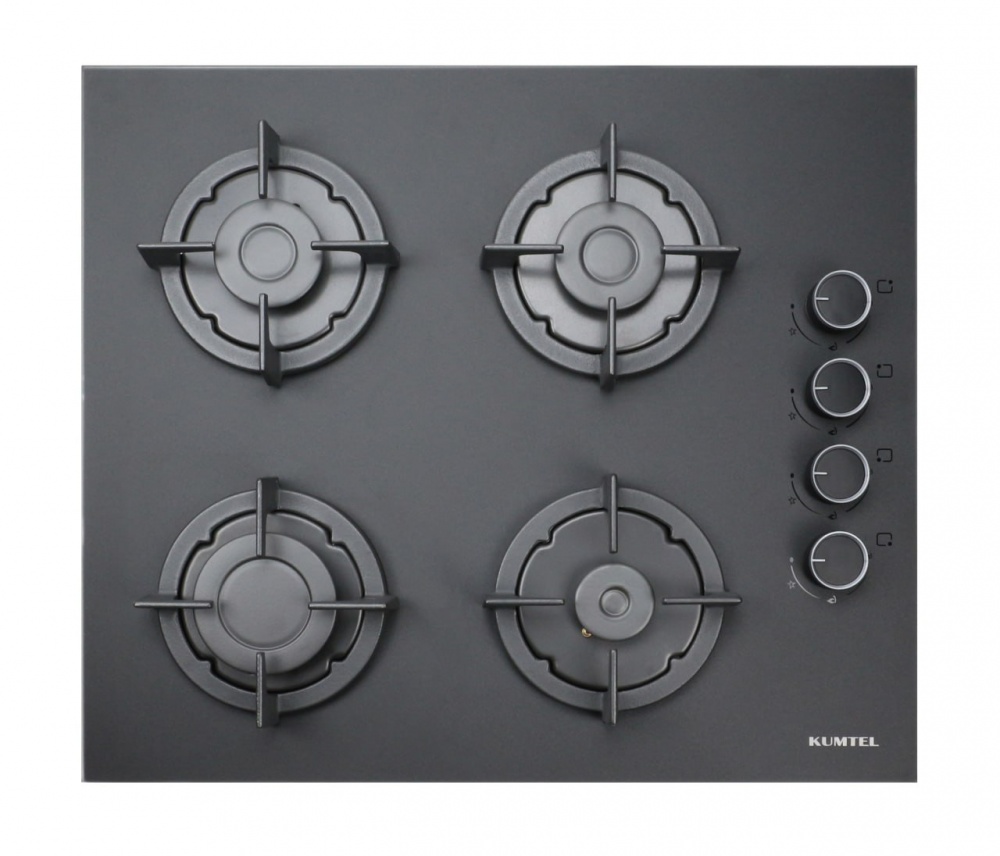 Варочная поверхность газовая Kumtel KO-40TAHDF MAGIC GLASS