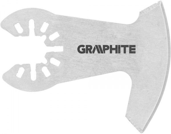 Нож GRAPHITE для резины, HCS, 58 мм 56h059