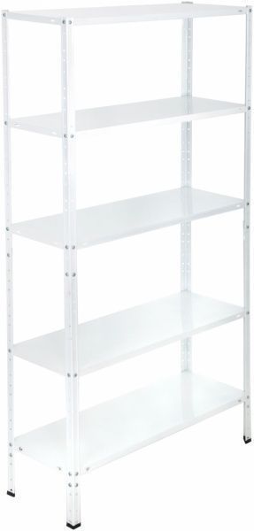 Стеллаж металлический СПУ-8 1800x1200x500 мм белый