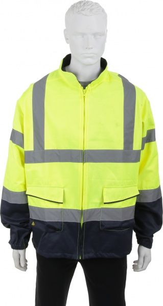 Куртка сигнальная Delta Plus PHVES со светоотражающими полосами р. XXL желтый