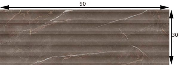 Плитка Cifre Venetian Relieve Nature 30х90 